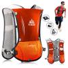 NARUTOO Lightweight Running Hydration Backpack, 5L 190g Running Hydration Vest for Women and Men Cycling Running Climbing Hiking Vest Pack (Orange) view 1