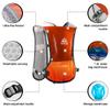 NARUTOO Lightweight Running Hydration Backpack, 5L 190g Running Hydration Vest for Women and Men Cycling Running Climbing Hiking Vest Pack (Orange) view 2
