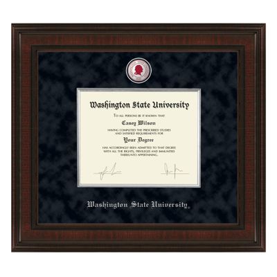 M. LA HART Washington State University Diploma Frame - Excelsior