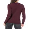 Amazon Essentials Women's Lightweight Mockneck Sweater (Available in Plus Size), Burgundy, Medium view 3