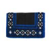 Tough 1 Diamond Design Saddle Pad Royal/Blk view 1