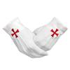 JYGCOIN Knights Templar Red Cross White Cotton Freemasons Masonic Gloves Large view 1
