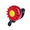 BESPORTBLE Bike Bicycle Bell for Kids Boys Girls Children Cycling Bell Ring Horn Handlebar Ring Ringer Sunflower Shaped - Red view 1