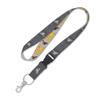 WinCraft Wyoming Cowboys Premium Lanyard Key Ring, Charcoal Edition view 1