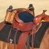 Cashel Company Deluxe Cantle Bag Brown, One Size view 2