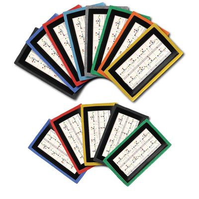 WRISTBAND INTERACTIVE Y23 - Football Wristbands - Wrist Coach - QB Wristband - Football Play Wristbands - Playbook Wristband (Multicolored, 8 Pack)