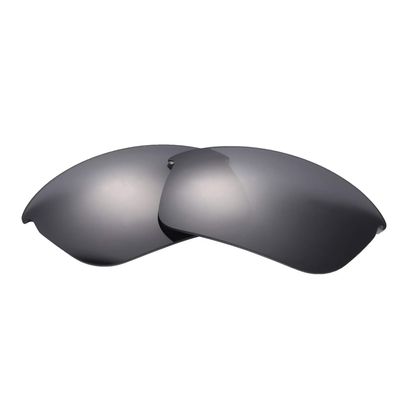 NicelyFit Polarized Replacement Lenses for Oakley Bottle Rocket Sunglasses Glass Frame (Black Iridium)