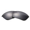 NicelyFit Polarized Replacement Lenses for Oakley Bottle Rocket Sunglasses Glass Frame (Black Iridium) view 1