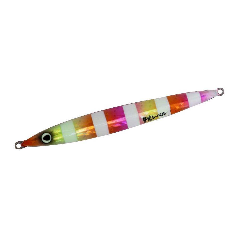 Owner GJL-100 Metal Jig No. 31874, Shooting Jig Level, 3.5 oz (100 g), #41 Wangan Zebra