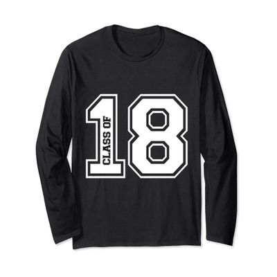 Class of 2018 Senior Class Graduating Long Sleeve T-Shirt