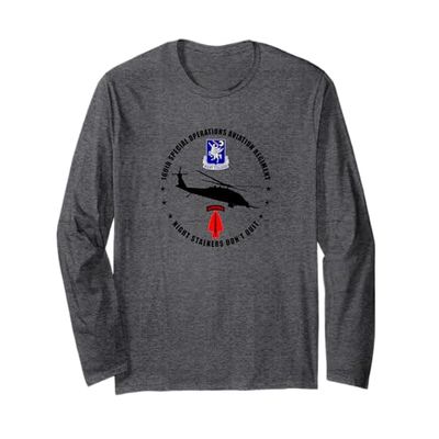 160th SOAR Night Stalkers Long Sleeve T-Shirt