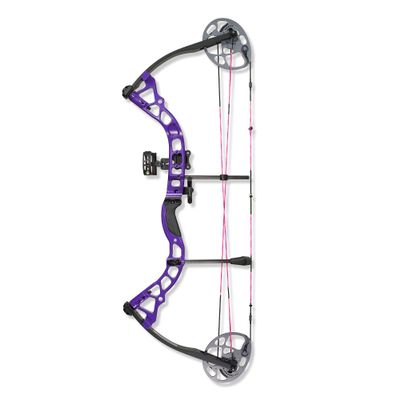 Diamond Archery Prism Compound Bow - Purple - 55 lbs, Left Hand