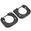 2Pcs Bike Shoe Cleats, Rubber Cycling Pedal Cleat Cover Bicycle Accessory with 4 Screws Fit for Speedplay Zero view 3