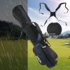 Golf Bag,4 Way Golf Bag Stand with Backpack Shoulder,6 Pockets Ping Golf Club Bag, 2 Bags in 1 for Women (4 Way-Blue) view 3