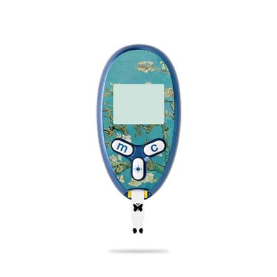 MightySkins Skin Compatible with Abbott Freestyle Lite - Almond Blossom | Protective, Durable, and Unique Vinyl Decal wrap Cover | Easy to Apply, Remove, and Change Styles | Made in The USA