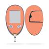 MightySkins Skin Compatible with Abbott Freestyle Freedom Lite - Solid Peach | Protective, Durable, and Unique Vinyl Decal wrap Cover | Easy to Apply, Remove, and Change Styles | Made in The USA view 2