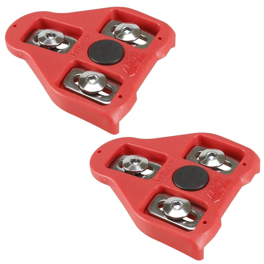 CyclingDeal Bike Cleats Compatible with Peloton & Look Delta - Indoor Cycling & Road Bike Bicycle Cleats Set - Compatible with Indoor Exercise Bikes Pedals & Shoes - 9 Degree 1 Pair
