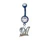 Final Touch Gifts Milwaukee Logo Belly Ring Blue view 1