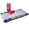 Out of the Blue 91/4025 Air Bed Pool Pong Game Approx. 152 x 76 x 15 cm, including 20 plastic cups and 2 Ping Pong balls, gift boxed view 1