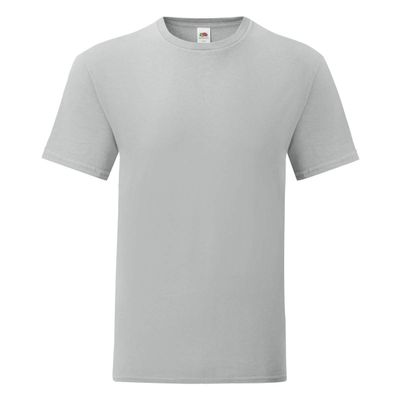 Fruit of the Loom 61430 Men's Iconic Tee 3 Pack - ZINC - S