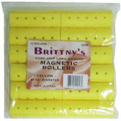 Brittny Roller Smooth Magnetic Yellow (Pack of 1)