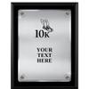 10K Plaques with Custom Engraving, 7x9 10K Race Floating Plaque Award, Great Personalized Running Awards Prime view 1
