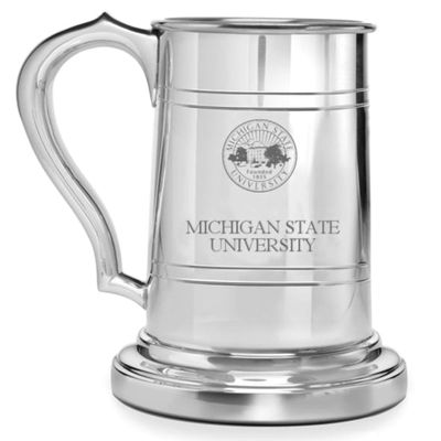 M. LA HART Michigan State Pewter Stein