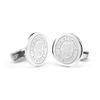 Christopher Newport University Cufflinks in Sterling Silver view 1