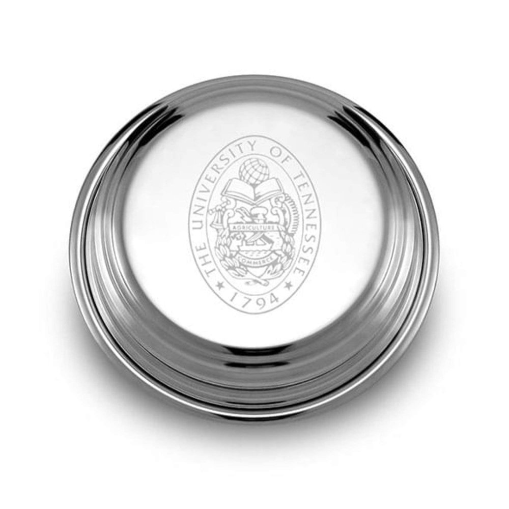 M. LA HART University of Tennessee Pewter Paperweight