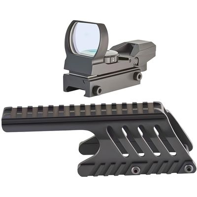 GOTICAL Saddle Scope Mount for 12GA 870 with Reflex Sight Red Green Reticles with Weaver Picatinny Rail Mount (Saddle Mount for 12GA)