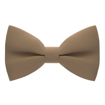 Bow Tie House Babies Classic Pre-Tied Bow Tie Formal Solid Tuxedo (Small, Peanut)
