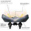YLG Oversized Comfort Bike Seat - Memory Foam Replacement Saddle, Waterproof Universal Fit for Women and Men view 2