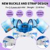 Coast Guard Approved UL Toddler Floaties for Age 2/3/4/5/6 Years OldDouble Crossed Strap Kids Swim Vest for 22-66 lbs Kids Swim Training Learning view 3