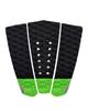 Abahub 3 Piece EVA Surfboard Deck Traction Pads with Kicker for Stomp Skimboards, Surf Boards, Funboard, Fish Board, Green view 1