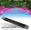 4.9M Tent Poles Replacement for Tarp, Multi Sections Foldable Adjustable Fiberglass Tarp Poles for Camping Backpacking,Lightweight Replacement Tent Poles view 3
