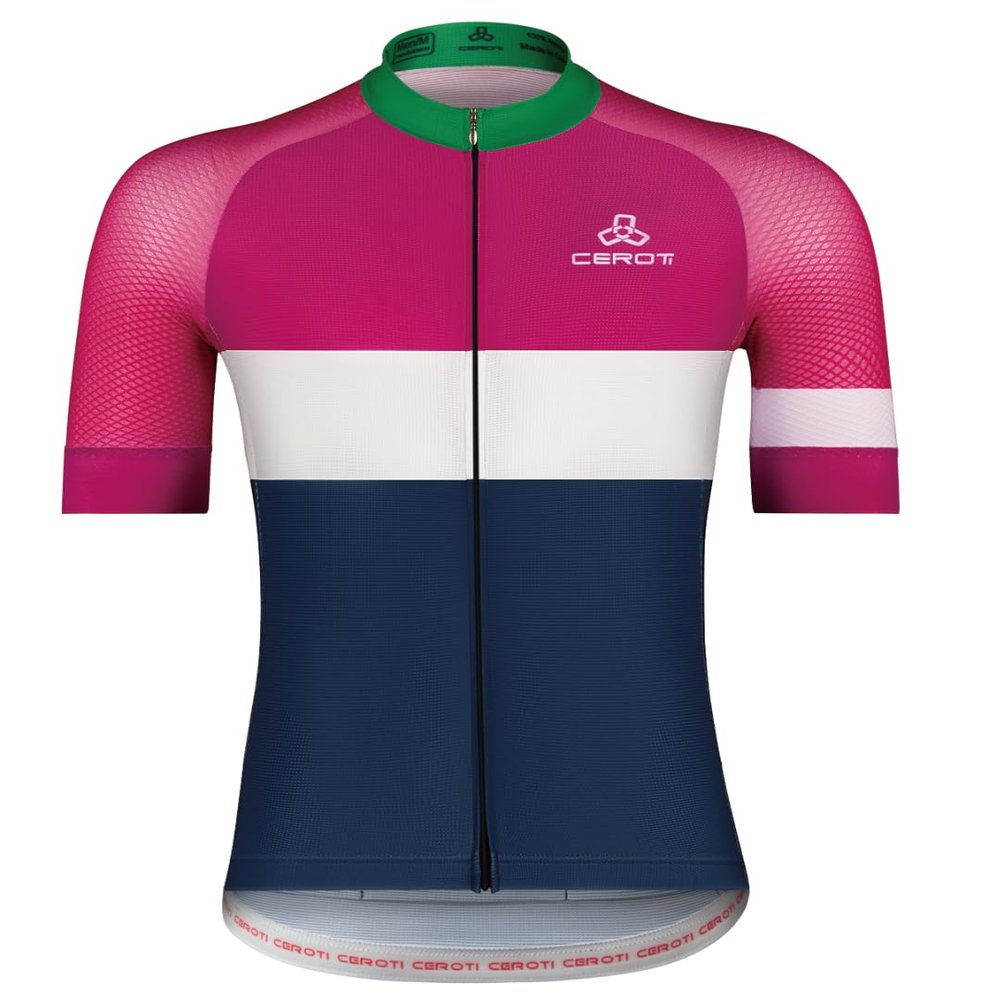 CEROTIPOLAR Snug Fit Men AirCool Cycling Jersey Bike Shirts UPF50+,PRO Dry Fit Light Weight Fabric