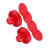 Table Air Hockey Red Pushers and Pucks Set, Plastic Air Hockey Goalies Pushers Pucks Set for Standard Tables (S) view 4