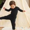 SOBOWO 24 Month Boy Pants Pack Black Baby Boy Pants Toddler Boy Cotton Crawling Bottoms for Newborn Boys Girls Pack of 2 (18-24 Months, Black/Black) view 2