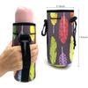 Wanty Neoprene 20 Oz Insulated Water Drink Bottle Cooler Carrier Cover Sleeve Tote Bag Pouch Holder Strap for Climbing Cycling and Running Outdoor Activities (Feather) view 3