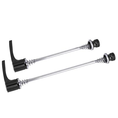 VGEBY1 1 Pair of Bicycle Skewers, 157MM /197MM Quick Releases Hub Wheel Shaft, Front and Rear Skewer.(Black)