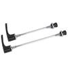 VGEBY1 1 Pair of Bicycle Skewers, 157MM /197MM Quick Releases Hub Wheel Shaft, Front and Rear Skewer.(Black) view 1