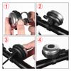 Accmor Classic Bike Bell, Aluminum Bicycle Bell, Loud Crisp Clear Sound Bicycle Bike Bell for Adults Kids view 4