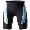 MY KILOMETRE Mens Triathlon Shorts with Adjustable Drawstring Easy Reach Leg Pockets Chamois for Long-Distance Tri Race (Turquoise X-Large) view 2