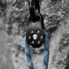 Alomejor Pulley Aluminium Alloy Heavy Duty Single Swivel Rope Pulley Block for Rock Climbing Lifting Hitch Tending(Black) view 4