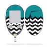 MightySkins Skin Compatible with Abbott Freestyle Freedom Lite - Teal Chevron | Protective, Durable, and Unique Vinyl Decal wrap Cover | Easy to Apply, Remove, and Change Styles | Made in The USA view 2