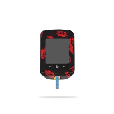 MightySkins Skin Compatible with Abbott Freestyle Precision Neo - Kiss Me | Protective, Durable, and Unique Vinyl Decal wrap Cover | Easy to Apply, Remove, and Change Styles | Made in The USA