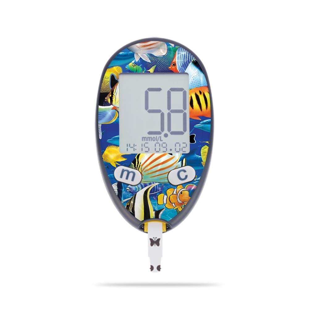 MightySkins Skin Compatible with Abbott Freestyle Freedom Lite - Tropical Fish | Protective, Durable, and Unique Vinyl Decal wrap Cover | Easy to Apply, Remove, and Change Styles | Made in The USA