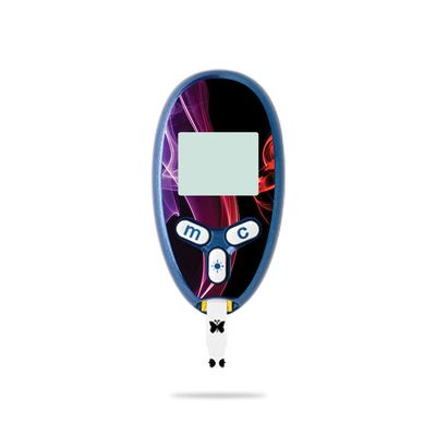 MightySkins Skin Compatible with Abbott Freestyle Lite - Bright Smoke | Protective, Durable, and Unique Vinyl Decal wrap Cover | Easy to Apply, Remove, and Change Styles | Made in The USA