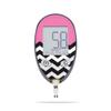 MightySkins Skin Compatible with Abbott Freestyle Freedom Lite - Pink Chevron | Protective, Durable, and Unique Vinyl Decal wrap Cover | Easy to Apply, Remove, and Change Styles | Made in The USA view 1