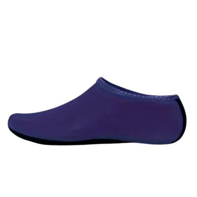 Boolavard Water Sports Shoes Barefoot Quick-Dry Aqua Yoga Socks Slip-on for Men Women Kids (4/5, Blue, Medium)